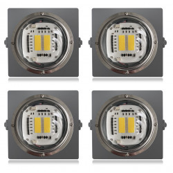 Pack LED Horticole WhiteRay™ 3 130cm*130cm Croissance + Floraison